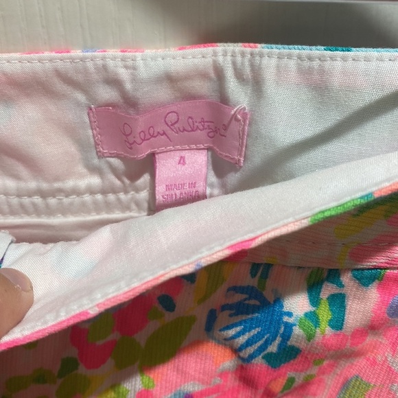 Lilly Pulitzer Nicki Skort in Multi Fan Sea Pants - Picture 5 of 8